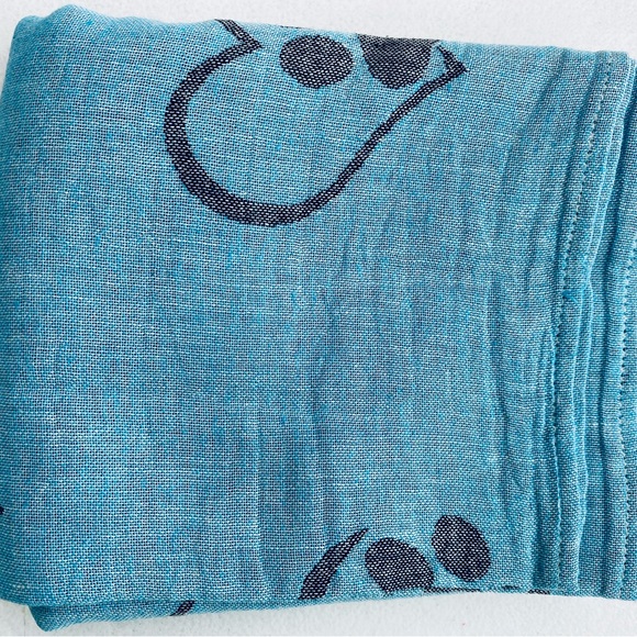 Dog blanket | Double sided cotton extra soft blanket for dogs, Blue/Grey - Picture 5 of 6